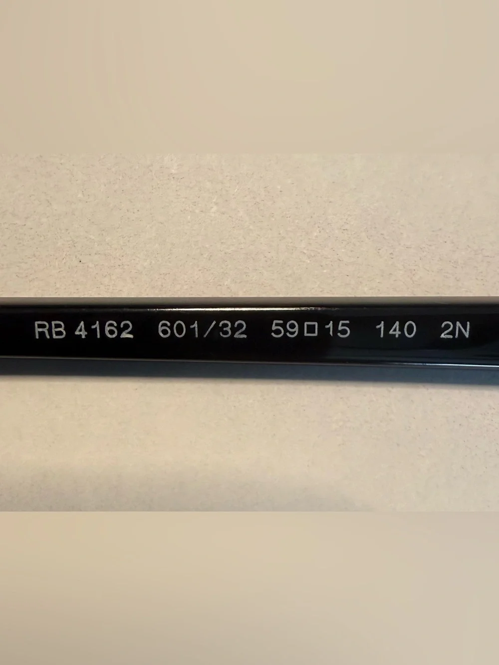 Ray-Ban RB4162 Turbo Aviator Black Gray Gradient Sunglasses 59mm